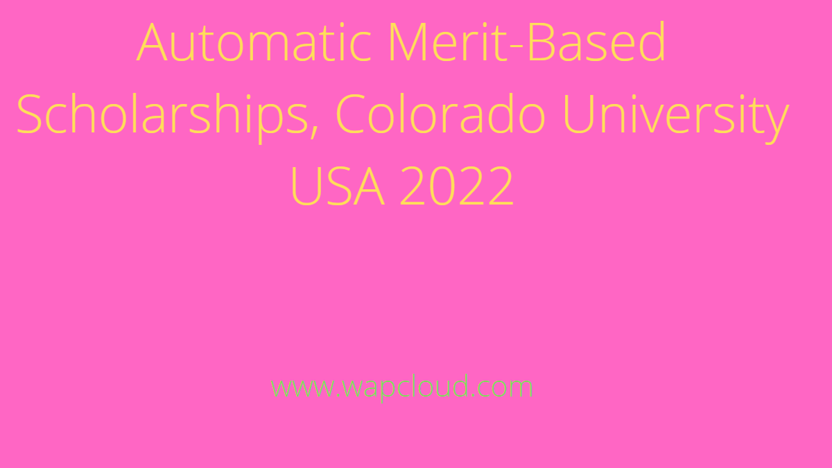 Automatic Merit-Based Scholarships