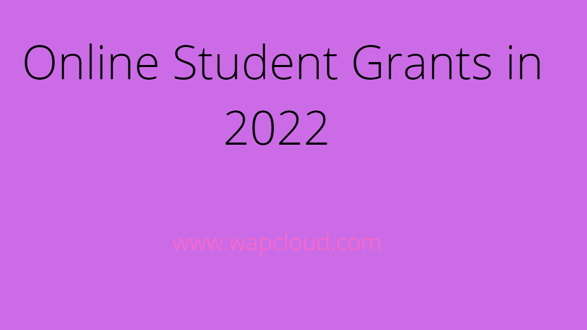  Online Student Grants