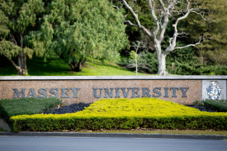 Partial Scholarship at Massey University, New Zealand